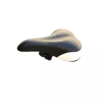 Седло велосипедное STARK AERJА-2003-1, MTB, 265*170 mm, универсальоне, черно-белое, А-2003-1 Black/White