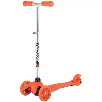 Самокат Novatrack Disco-kids Basic, 120*76 мм, эргономичный, оранжевый, 120H.DISCOKIDS.OR20