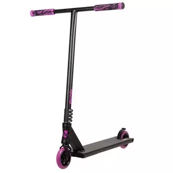 Самокат NOVATRACK PSYCHO BL,110 мм, черный/фиолетовый, 110A.PSYCHO.BVT21