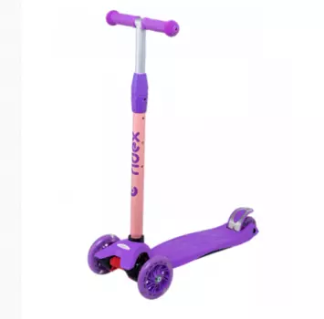 Самокат RIDEX Kiko, детский, 120/80 мм, розовый/фиолетовый, SX18419