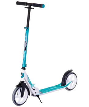 Самокат RIDEX Marvel 2.0 R, взрослый, складной, двухколесный, 200 мм, белый/мятный