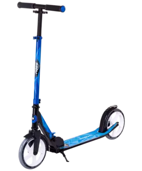 Самокат RIDEX Marvel 2.0 R, взрослый, складной, двухколесный, 200 мм, синий