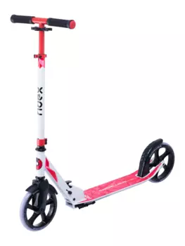 Самокат RIDEX Marvellous, двухколесный, складной, 200 мм, белый/красный, SX18362