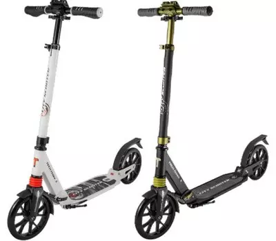 Самокат Tech Team City Scooter, двухколесный,регулируемый, белый, TTCityScoWhite