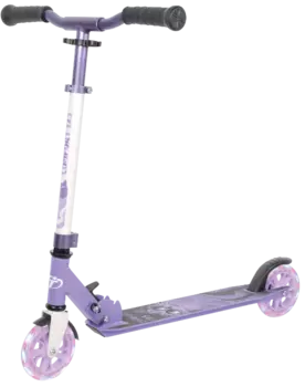 Самокат Tech Team Comfort 125R, детский, складной, двухколесный, фиолетовый, 2021