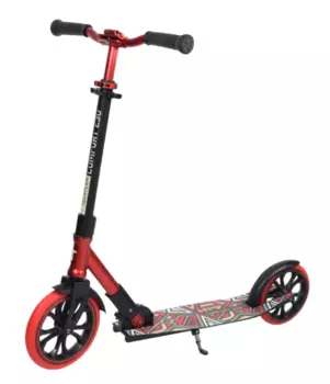 Самокат Tech Team Comfort 230R, складной, подростковый, двухколесный, красный, NN003959