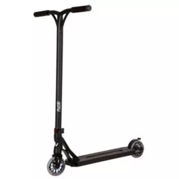 Самокат трюковый NOVATRACK PSYCHO'60, PU колеса 110 мм, черный, SX23853