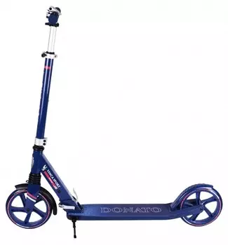 Самокат Vinca Sport, складной, 200 мм, алюминий, сталь, 540х113 мм, синий, VSP 18 Donato