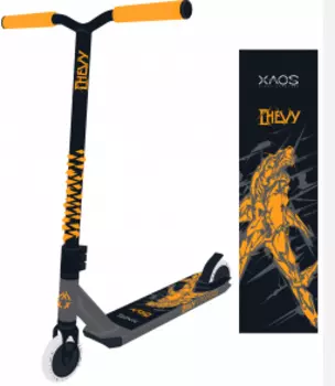 Самокат XAOS Chevy, трюковый, 110 мм, Orange