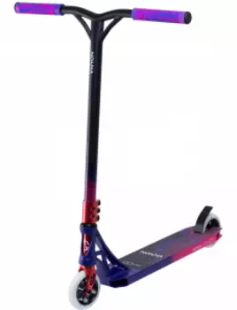 Самокат XAOS Vision, трюковый, 110 мм, черный-фиолетовый