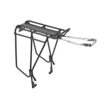 Багажник велосипедный STELS BLF-H47, 28", алюминий, для велосипедов с дисковыми тормозами, черный, 010083