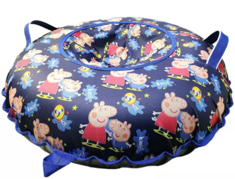 Санки надувные "Ватрушка", 100 см, принт "Свинка Пеппа", КСНВ10013