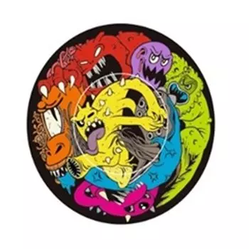 Санки надувные Vinca Sport "Ватрушка", 95 см, с круговым дизайном, Монстр 95