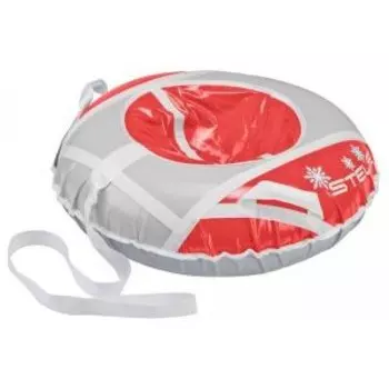 Санки STELS, надувные D90см верх тентовая ткань, без камеры, сн041/сн040.090 красно-серый, 710091