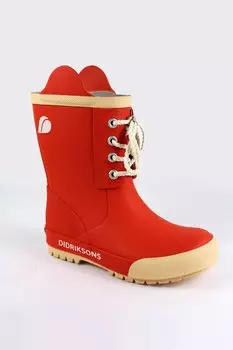 Сапоги детские Didriksons SPLASHMAN KID'S BOOTS, 424 маково-оранжевый, 503432