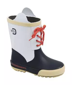 Сапоги резиновые детские Didriksons SPLASHMAN KIDS BOOTS, синий/белоснежный, 502480