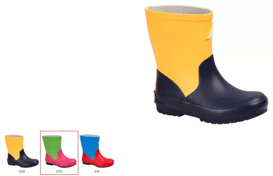 Сапоги резиновые Didriksons MILAJ KIDS RUBBER BOOTS, фуксия, 502479