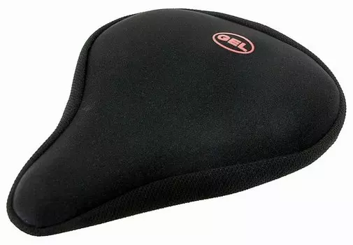 Седельная покрышка для велосипеда VELO гелевая универсальная STANDART 270х165мм черная 5-137624