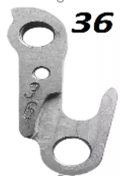 Петух велосипедный МЕТА, фрезерованный, для MERIDA carbon matts hardy, UMF, CENTURION, D36