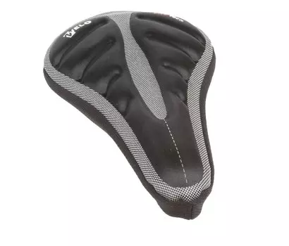 Седельная покрышка для велосипеда VELO LITE TECH гелевая универсальная 270х165мм черная 5-137660