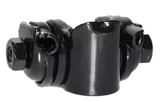 Седельный замок для штырей б/замка, сталь, черный 5-250790