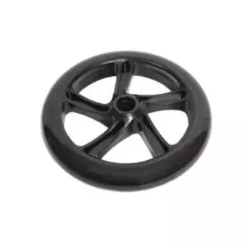Колесо для самокатов COD-X, черное, полиуретановое, 145мм, без подшипников, 00-170145