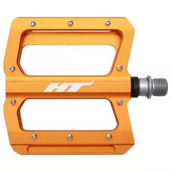 Педали велосипедные HT AN01, оранжевый, AN01102101