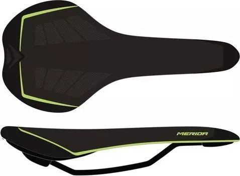 Седло Merida Sport Pro Black/Green (2070073964)