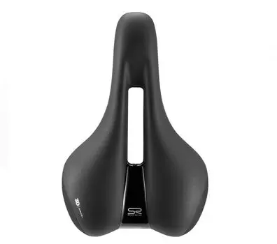 Седло SELLE ROYAL Ellipse Moderate 197х260мм, черное, 02-300251