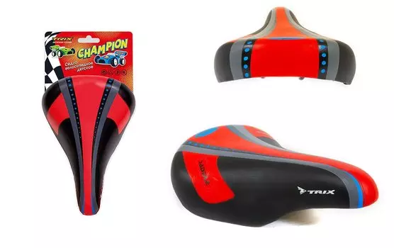 Седло TRIX Champion детское, 230х145 мм, SD-TX-CHAMPION-0-0