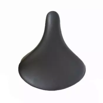 Седло TRIX комфорт 240x205 мм, пружинное, черное, SD-TX-015-0-BK