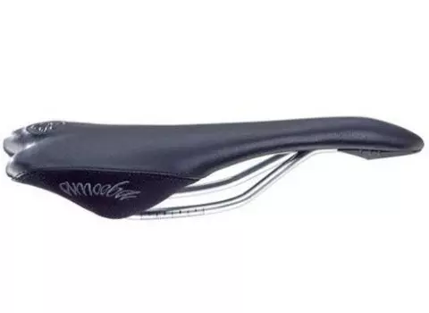 Седло велосипедное Amoeba SCUD MTB, C4-23,7mm, CR-MO, черное, MSA-SCUD