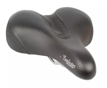 Седло велосипедное AUTHOR COMFORTER, комфорт, 270х220мм, гелевое, черное, 8-31048025