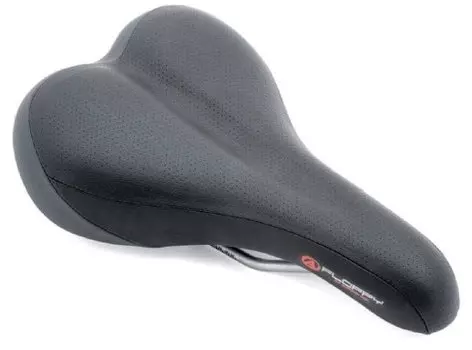 Седло велосипедное AUTHOR, спорт/туризм, FLOPPY, черное, 8-31049989