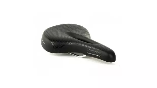 Седло велосипедное AUTHOR VECTOR ERGO GEL VACUUM, 285х185 мм, черный, 8-31048050