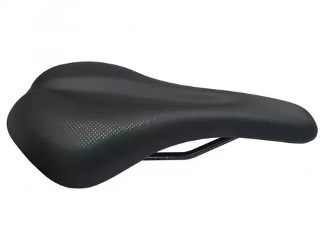 Седло велосипедное CIONLLI 1340 MTB/E-BIKE VACUUM, 267х155мм, черный, 1340