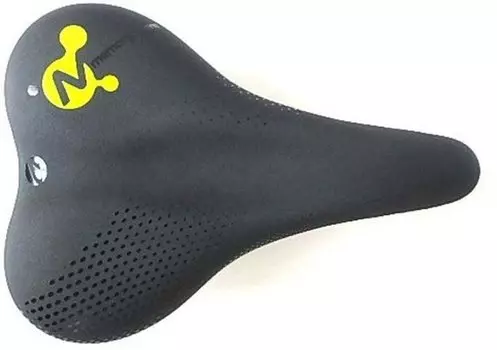 Седло велосипедное DDK D-5346SD фитнес комфорт, для города и МТВ, наполнитель гель и Memory Foam, мужское. Размер 271x18