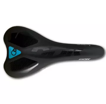 Седло велосипедное DDK DDK-D063MF, 270х140 мм, база Comfort+Density, рельсы сталь, без зажима, логотип, black, 317 гр