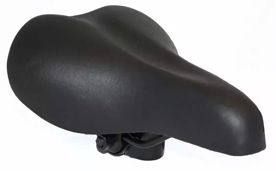 Седло велосипедное детское Vinca, 230x150мм, черное, VS 11 black