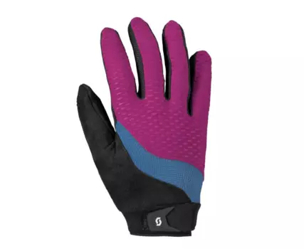 Велоперчатки Scott Essential LF Womens Glove, festival purple/seaport blue, 2016