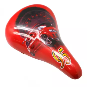 Седло велосипедное детское Xingtai AZ39, 240х145 мм, дизайн "Авто", в торговой упаковке