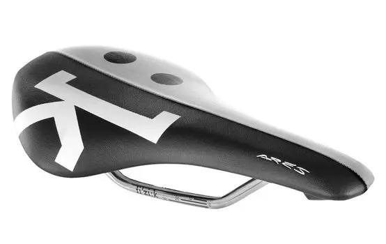 Седло велосипедное Fizik ARES, черный/белый, 7044SXSA09546