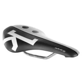 Седло велосипедное Fizik ARES, черный/белый, 7044SXSA09546