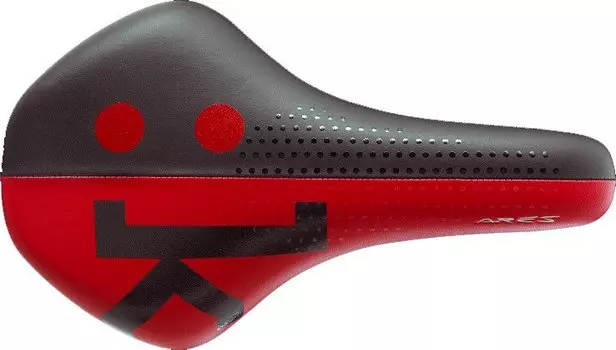 Седло велосипедное Fizik ARES Red/Black, 7084SXSA09574