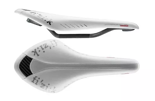 Седло велосипедное Fizik ARIONE CX CARBON WHITE GLOSSY, 7037SXSA59937