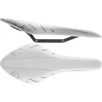 Седло велосипедное Fizik ARIONE R1 GUMMY WHITE, 7670SWSA19C18