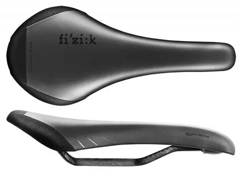 Седло велосипедное Fizik GOBI M1, черный/серый, 7665SWSA09G02