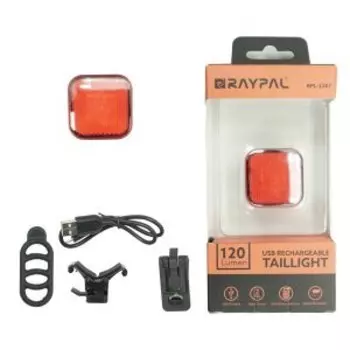 Фонарь задний EASTPOWER, панели COB LED, макс. 60лм(белый) / 30лм(красный), литий-полимерный аккумулятор 350мАч, EBL-328