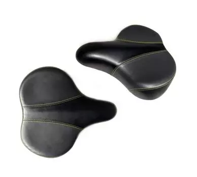 Седло велосипедное Forward ELASTOMER, 285*255 мм, пружины, с замком, черный, HF-AZ-6069