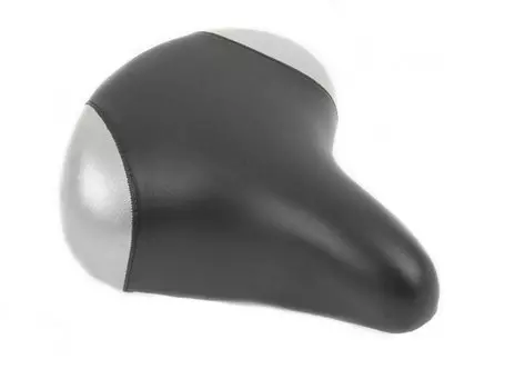 Седло велосипедное Forward HF-AZ-1306, 245*200mm, на пружинах, черно-серый, RSAHFAZ13061